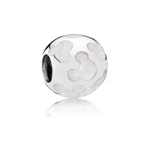 (afbeelding voor) Pandora Zilveren Disney, Mickey Mouse Moeder Van Pearl Icon Bedel 7501057370023P