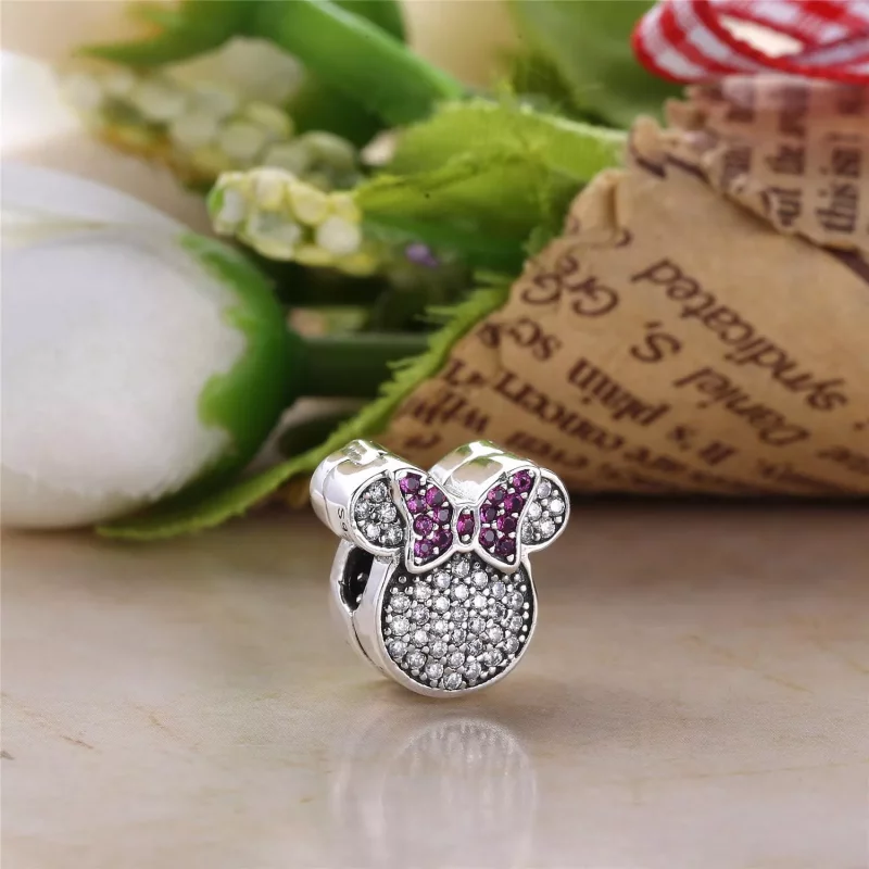 (afbeelding voor) Pandora Zilveren Disney, Minnie Mouse Ears Bedel 7501055891078P - Bekijken 2