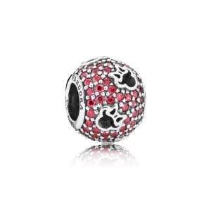 (afbeelding voor) Pandora Zilveren Disney, Minnie Silhouetten Bedel 791584CZr