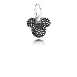 (afbeelding voor) Pandora Zilveren Disney, Sprankelend Mickey-Pictogram Hangende Bedel 791446Nck