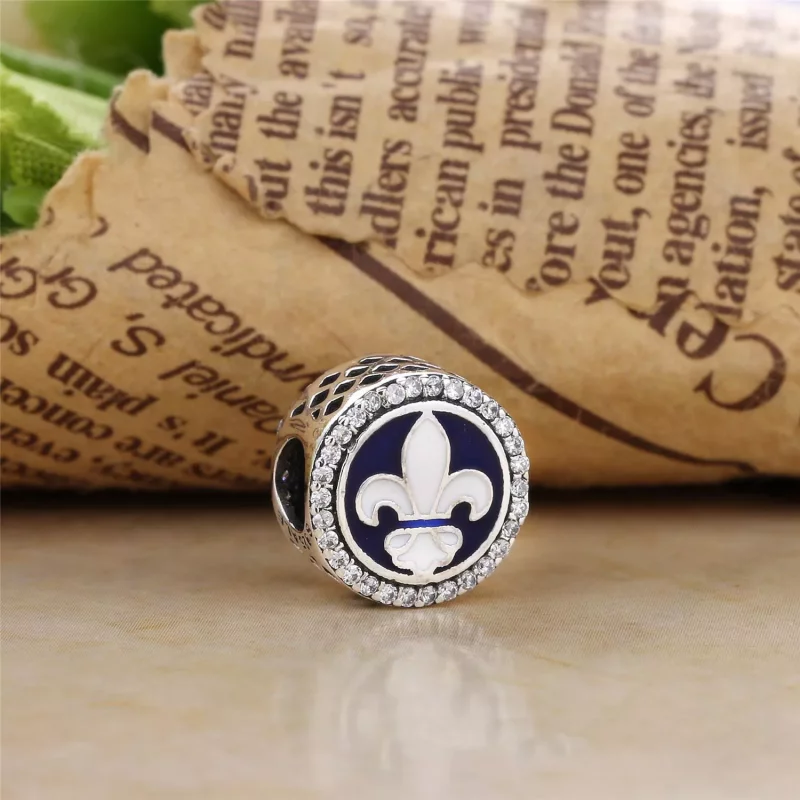 (afbeelding voor) Pandora Zilveren Fleur De Lis Bedel Eng792016CZ_7 - Bekijken 2