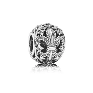 (afbeelding voor) Pandora Zilveren Fleur De Lis Opengewerkte Bedel 791378CZ
