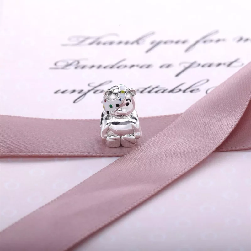 (afbeelding voor) Pandora Zilveren Gelimiteerde Oplage Pudsey Bear Bedel 791990ENMX - Bekijken 2