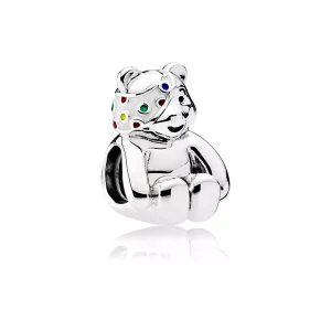 Pandora Zilveren Gelimiteerde Oplage Pudsey Bear Bedel 791990ENMX (afbeelding voor) Pandora Zilveren Gelimiteerde Oplage Pudsey Bear Bedel 791990ENMX