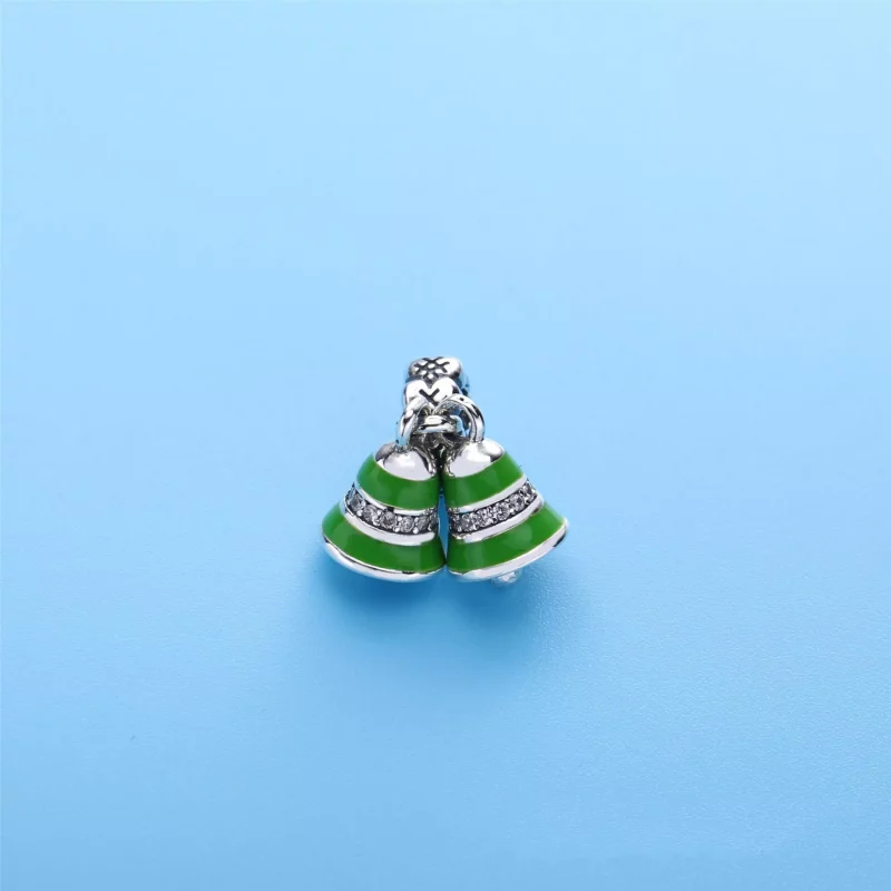 (afbeelding voor) Pandora Zilveren Green Bells Hangende Bedel 791230A - Bekijken 2