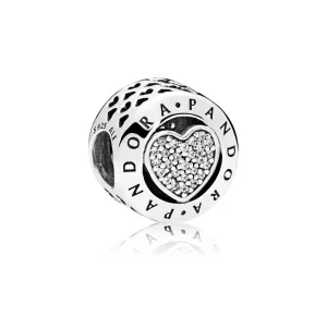 (afbeelding voor) Pandora Zilveren Handtekening Hart Bedel 796218CZ