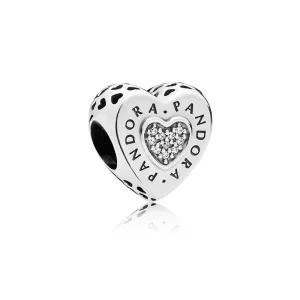 (afbeelding voor) Pandora Zilveren Handtekening Hart Bedel 797375CZ