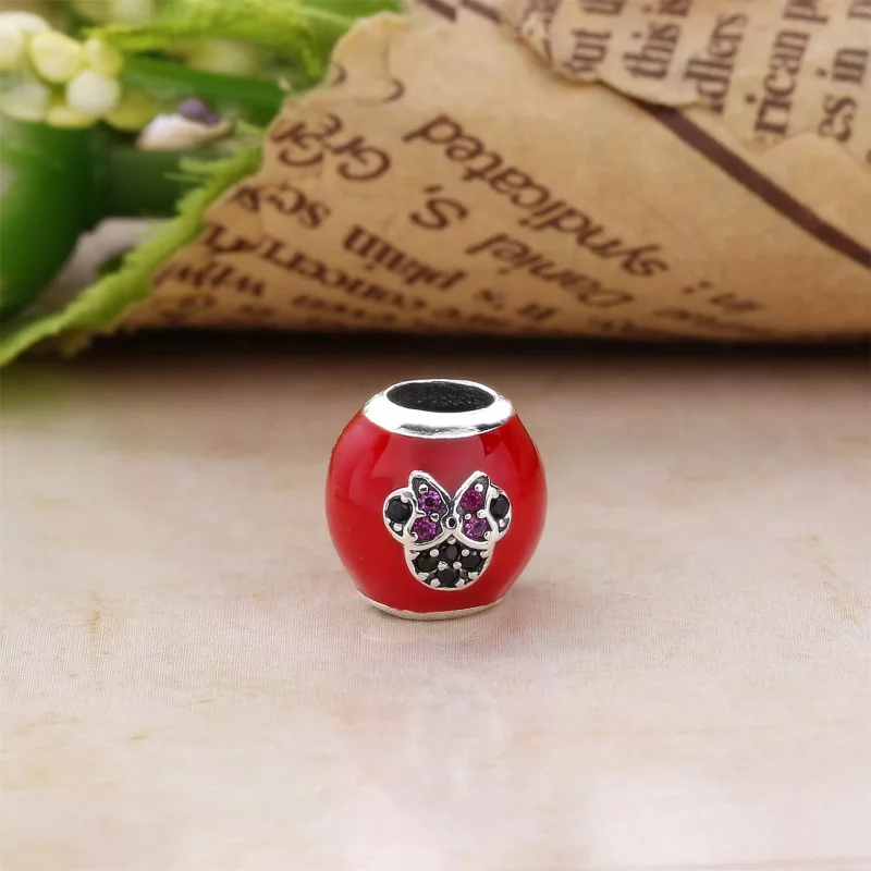 (afbeelding voor) Pandora Zilveren Ik ♥ Minnie Mouse Bedel 7501055891087P - Bekijken 2