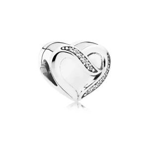 (afbeelding voor) Pandora Zilveren Lint Van Liefde Bedel 791816CZ