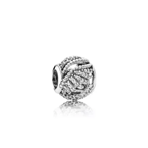 (afbeelding voor) Pandora Zilveren Majestic Veren Opengewerkt Bedel 791749CZ