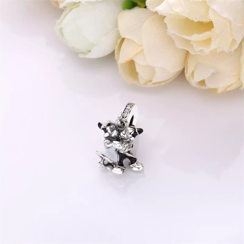(afbeelding voor) Pandora Zilveren Mickey En Minnie Hangende Bedel 7501057371846P - Bekijken 2