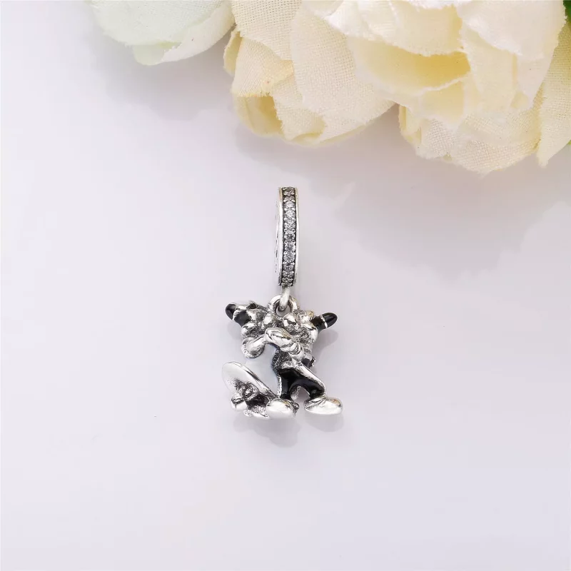 (afbeelding voor) Pandora Zilveren Mickey En Minnie Hangende Bedel 7501057371846P - Bekijken 3