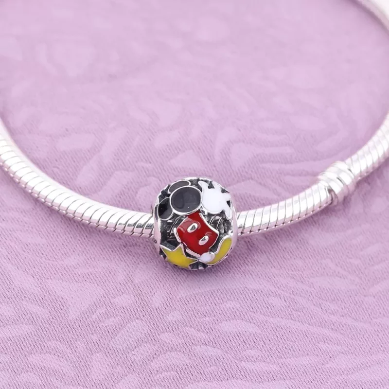 (afbeelding voor) Pandora Zilveren Mickey Mouse "Mickey Mania" Bedel 7501055880561P - Bekijken 2
