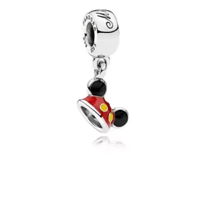 (afbeelding voor) Pandora Zilveren Mickey Oor Hoed Hangende Bedel 792121ENMX