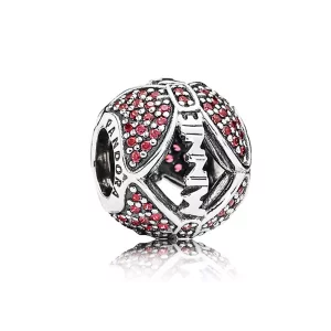 (afbeelding voor) Pandora Zilveren Minnie Mouse "De Sprankelende Boog Van Minnie" Bedel 7501055880562P