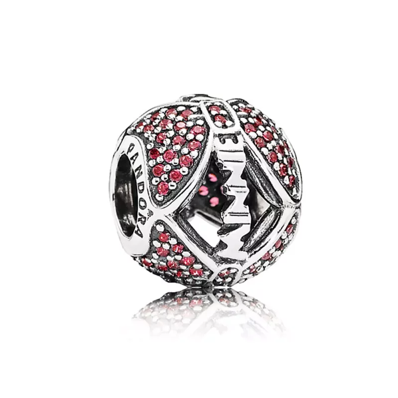 (afbeelding voor) Pandora Zilveren Minnie Mouse "De Sprankelende Boog Van Minnie" Bedel 7501055880562P