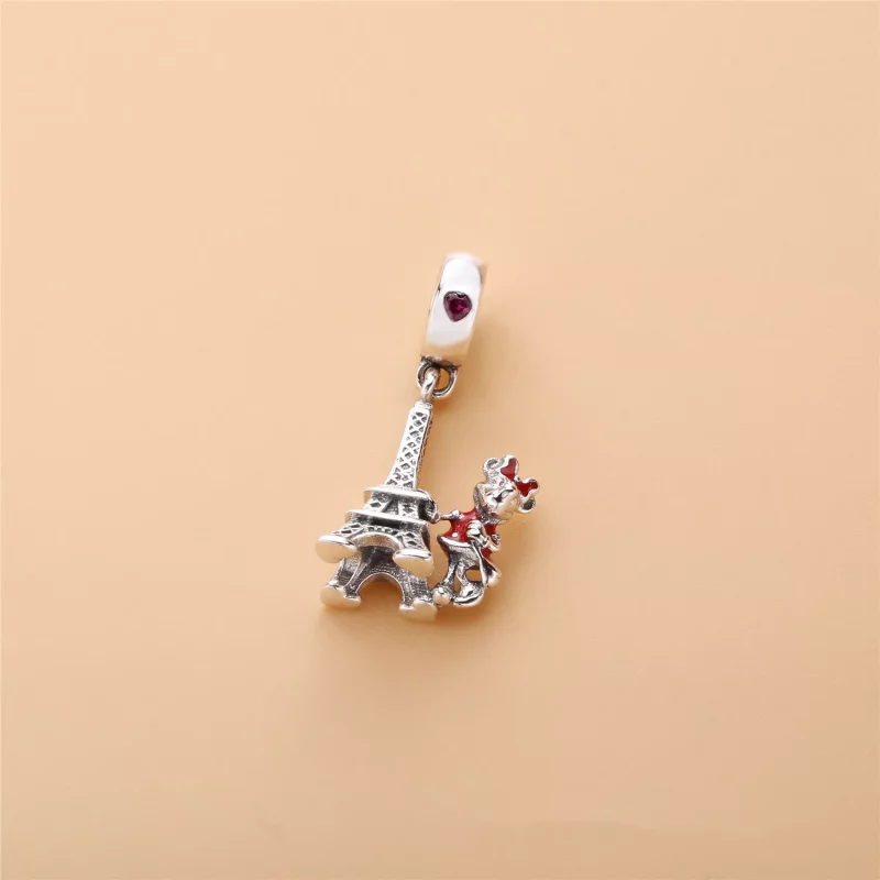 (afbeelding voor) Pandora Zilveren Minnie Mouse Eiffeltoren Hangende Bedel 7501057371551P - Bekijken 2