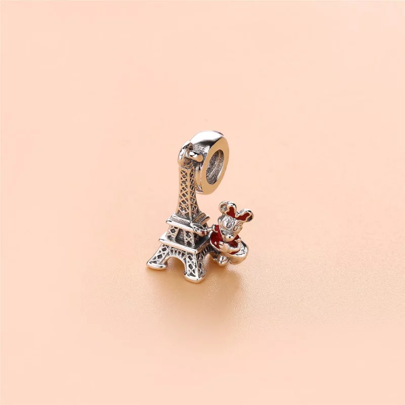 (afbeelding voor) Pandora Zilveren Minnie Mouse Eiffeltoren Hangende Bedel 7501057371551P - Bekijken 3