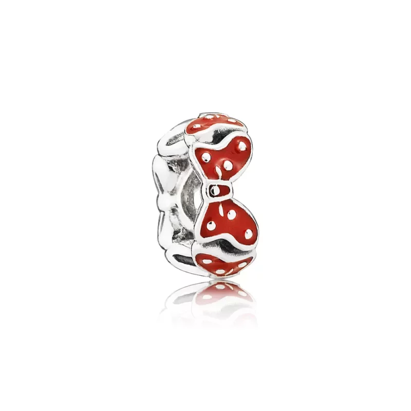 (afbeelding voor) Pandora Zilveren Minnie'S Bogen Spacer 791582En09