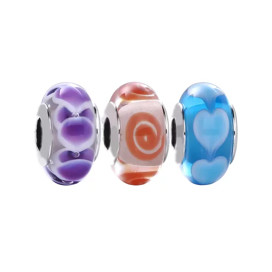 (afbeelding voor) Pandora Zilveren Murano Glass Bedel Pl00042-1
