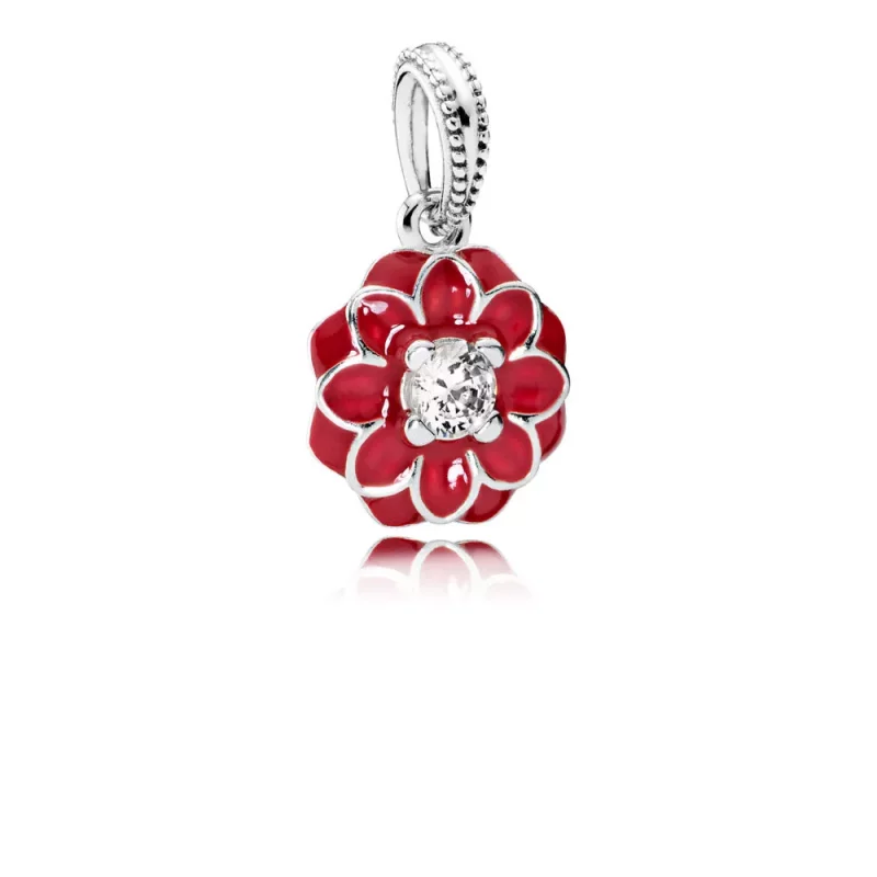 (afbeelding voor) Pandora Zilveren Oriental Bloom Hangende Bedel 791829CZ