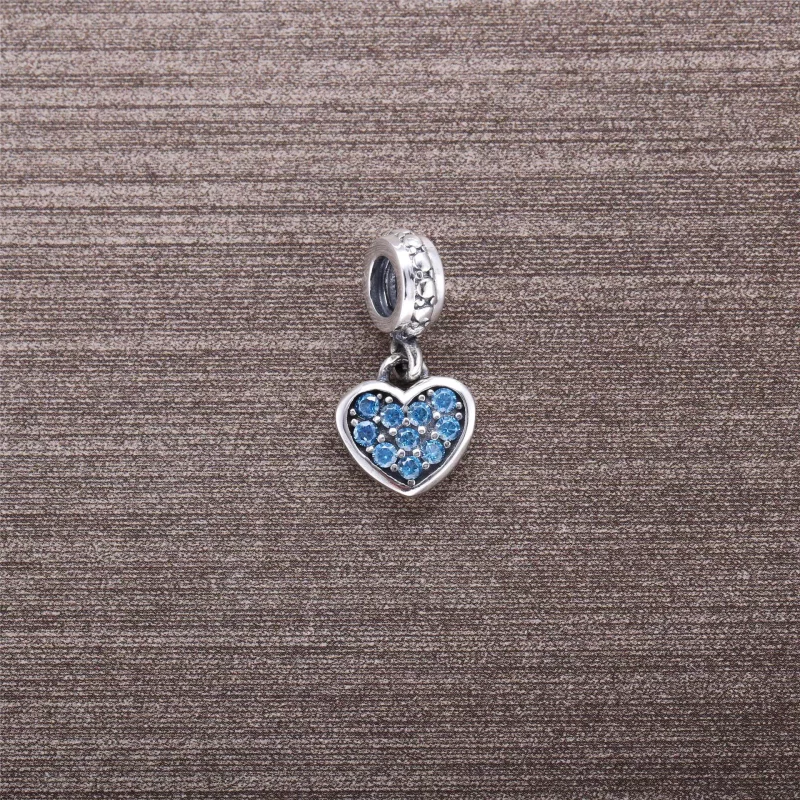 (afbeelding voor) Pandora Zilveren Pavé Hart Hangende Bedel 791023Nck - Bekijken 3