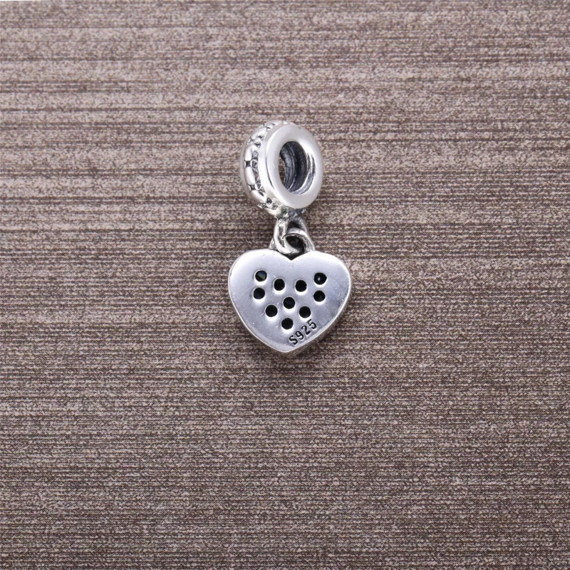 (afbeelding voor) Pandora Zilveren Pavé Hart Hangende Bedel 791023Nck - Bekijken 4
