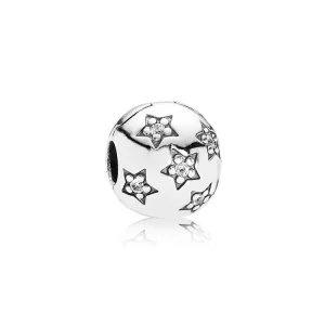 (afbeelding voor) Pandora Zilveren Pavé Ster Clip 791058CZ
