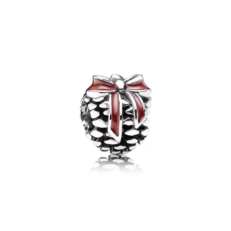 (afbeelding voor) Pandora Zilveren Pinecone Bedel 791237En39