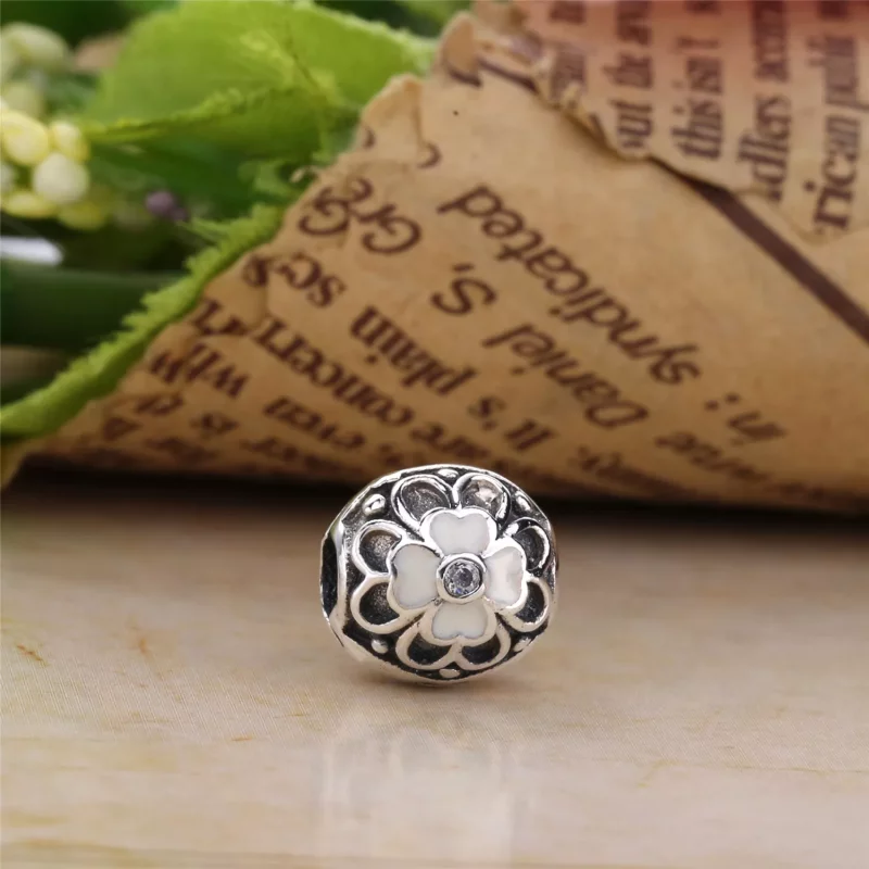 (afbeelding voor) Pandora Zilveren Plum BlossoMS Clip Pw00012-1 - Bekijken 3