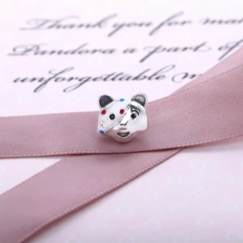 (afbeelding voor) Pandora Zilveren Pudsey Bear Bedel 791789CZn - Bekijken 2