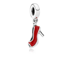 (afbeelding voor) Pandora Zilveren Red Stiletto Hangende Bedel 792154En09