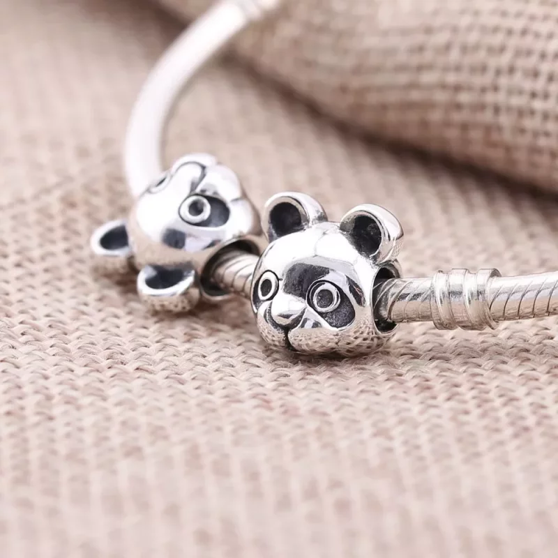 (afbeelding voor) Pandora Zilveren Rustige Panda Bedel 791745En16 - Bekijken 2