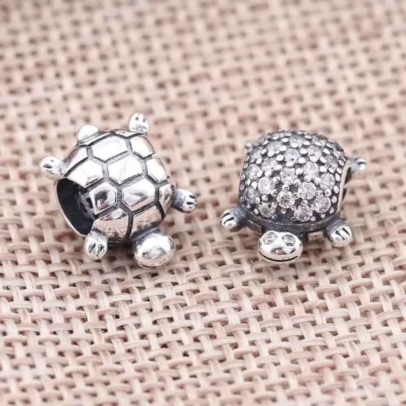 (afbeelding voor) PANDORA Zilveren Schildpad Bedel 791538CZ - Bekijken 2