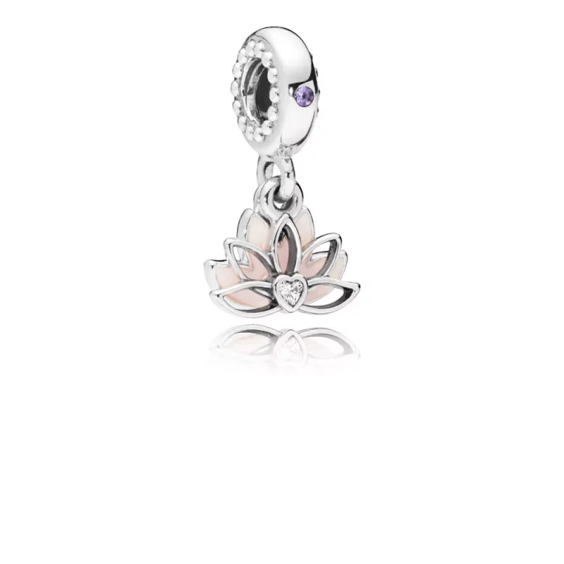 (afbeelding voor) Pandora Zilveren Serene Lotus Flower Hangende Bedel 797259CZ