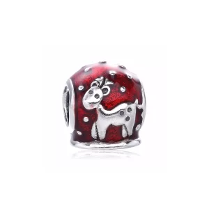 (afbeelding voor) Pandora Zilveren Sneeuwbol Bedel 791228En12