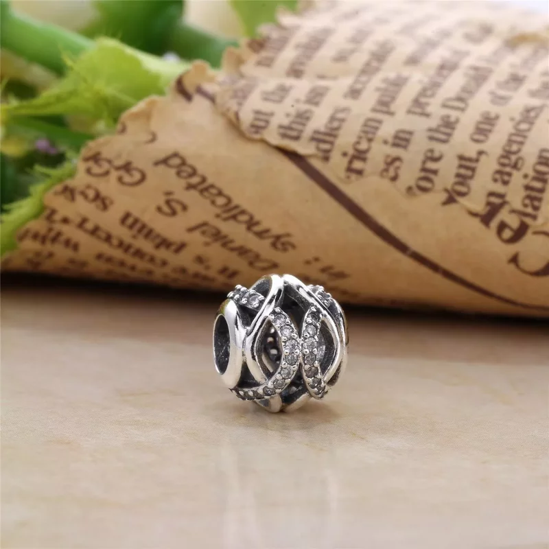 (afbeelding voor) Pandora Zilveren Sprankelende Galaxy Openwork Bedel 791388CZa - Bekijken 2