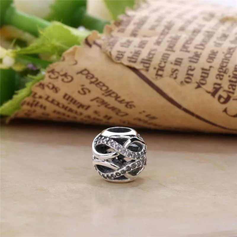 (afbeelding voor) Pandora Zilveren Sprankelende Galaxy Openwork Bedel 791388CZa - Bekijken 3