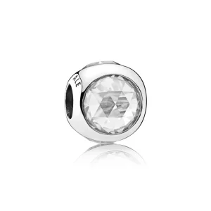 (afbeelding voor) Pandora Zilveren Stralende Druppel Bedel 792095CZ