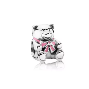 (afbeelding voor) Pandora Zilveren Teddybeer Bedel 791124En24