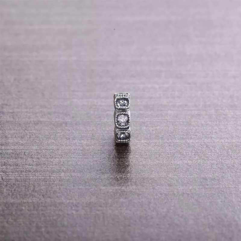 (afbeelding voor) Pandora Zilveren Verleidelijk Kussen Spacer 792027CZ - Bekijken 2