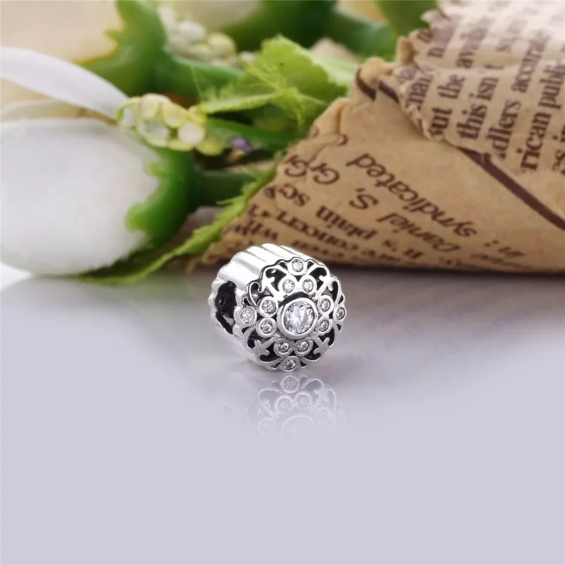 (afbeelding voor) Pandora Zilveren Vintage Bloem Bedel Px00189-1 - Bekijken 2