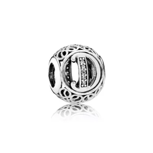 (afbeelding voor) Pandora Zilveren Vintage D Bedel 791848CZ