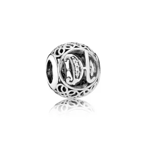 (afbeelding voor) Pandora Zilveren Vintage H Bedel 791852CZ