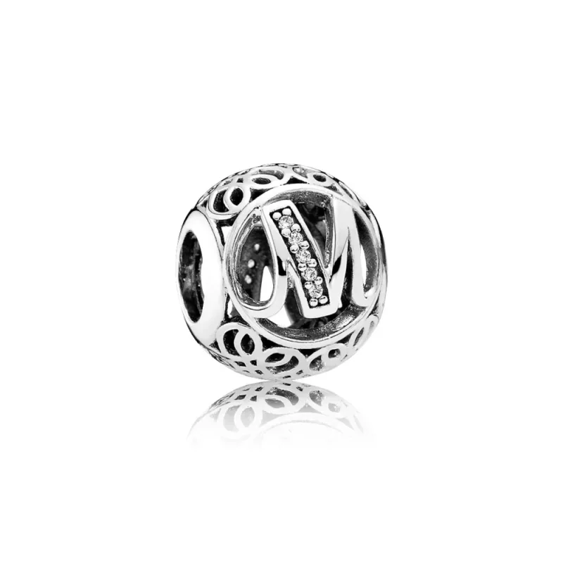 (afbeelding voor) Pandora Zilveren Vintage M Bedel 791857CZ