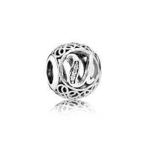 (afbeelding voor) Pandora Zilveren Vintage U Bedel 791865CZ