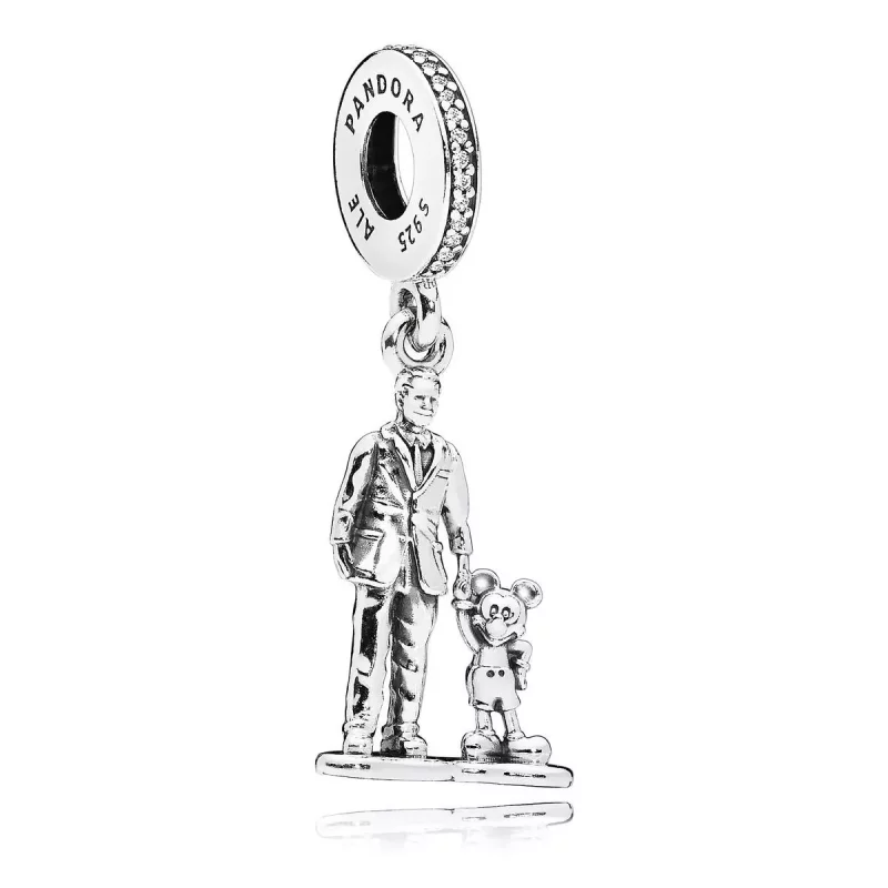 (afbeelding voor) Pandora Zilveren Walt Disney En Mickey Mouse Hangende Bedel 7501057371557P