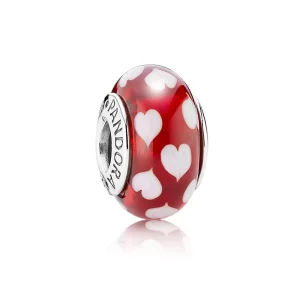 (afbeelding voor) Pandora Zilveren Wit Hart Bedel 790948
