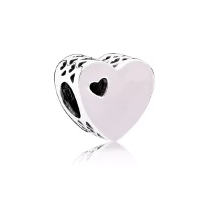 (afbeelding voor) Pandora Zilveren Zoete Liefde Hart Bedel 791812En40