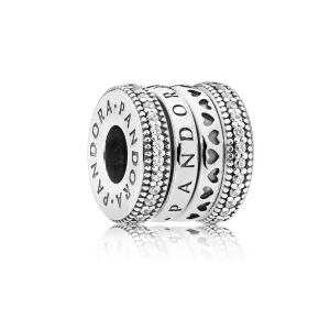 (afbeelding voor) Spinning Hearts Of Pandora Bedel 797402CZ